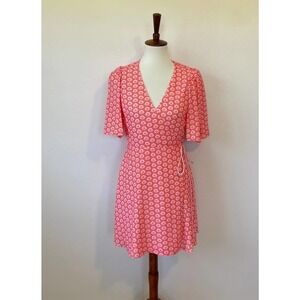 Alice and Olivia Sandra Print Wrap Dress